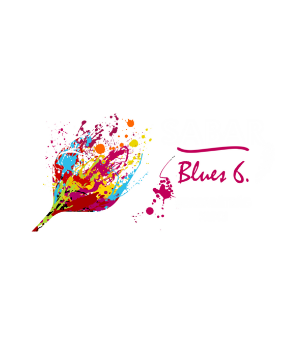 Sabar Blues 6 - 2023 Káptalatóti minta fehér pólón