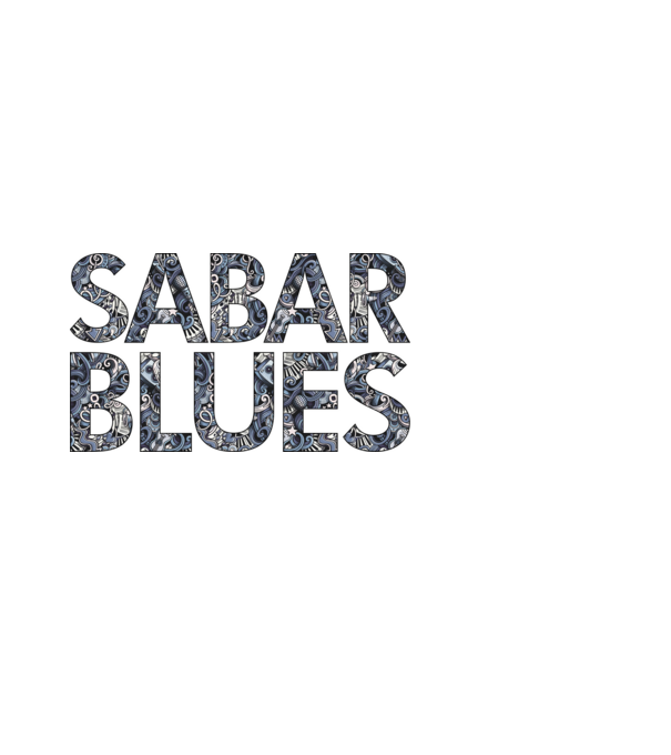 Sabar Blues 6 - 2023 Káptalatóti minta fekete pólón