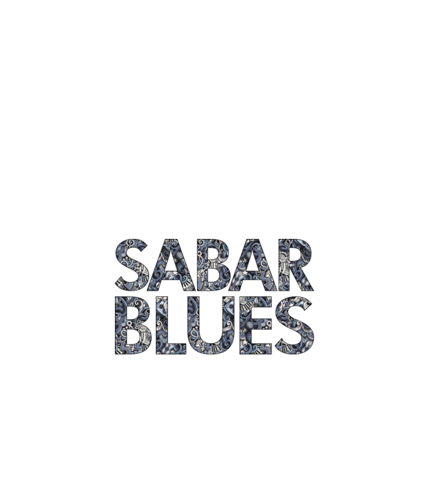 Sabar Blues 6 - 2023 Káptalatóti minta fehér pólón