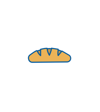 A legjobb pék minta fehér pólón