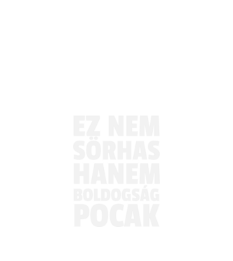 Ez nem sörhas minta fekete pólón