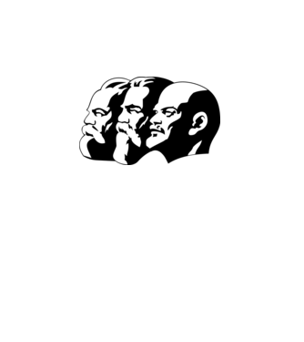 LENIN MARX ENGELS minta rózsaszín pólón
