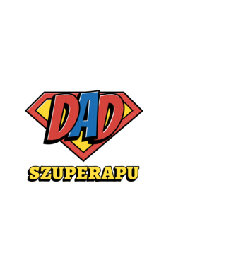 SZUPERAPU minta fehér pólón