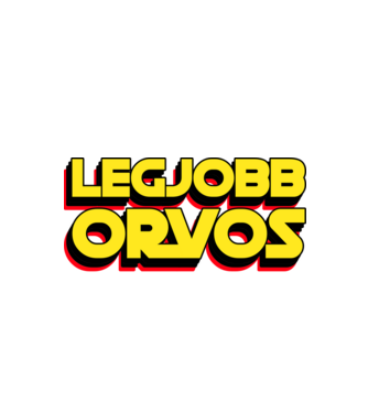 LEGJOBB ORVOS A GALAXISBAN minta fekete pólón