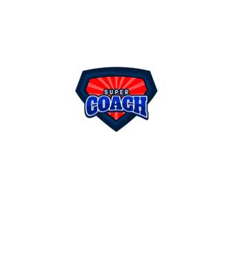 SUPER COACH minta királykék pólón