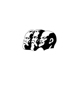 LENIN MARX ENGELS minta piros pólón
