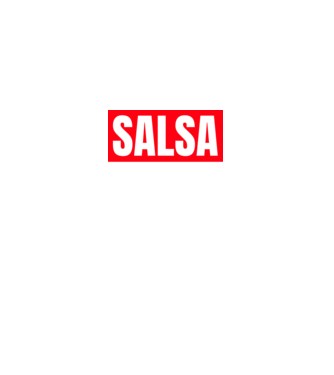 SALSA HERO minta fehér pólón