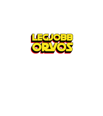 LEGJOBB ORVOS A GALAXISBAN minta farmerkék pólón