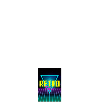 Retro Disco minta sötétkék pólón