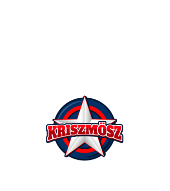 KRISZMÖSZ minta piros pólón