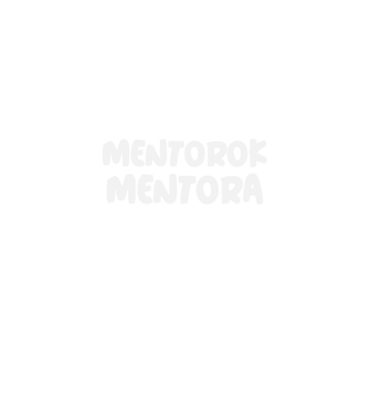 MENTOROK MENTORA minta fekete pólón