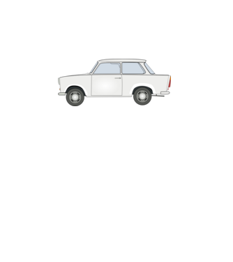 Trabant 601 minta türkiz pólón