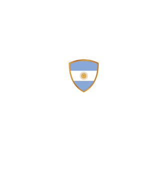 Argentina world champion  minta farmerkék pólón