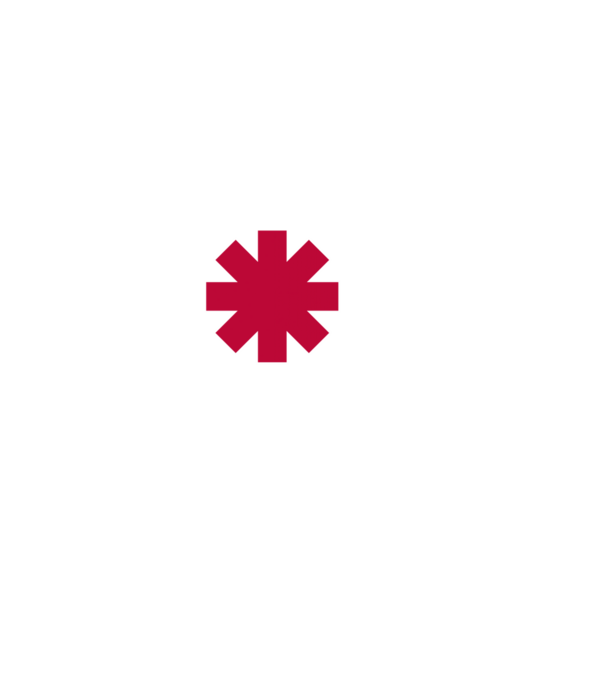 i LOVE RHCP minta fekete pólón
