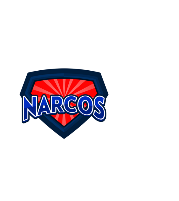 NARCOS minta fekete pólón