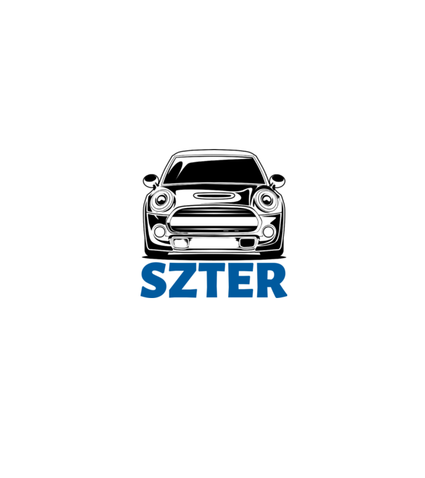 Mini-szter minta fehér/piros pólón