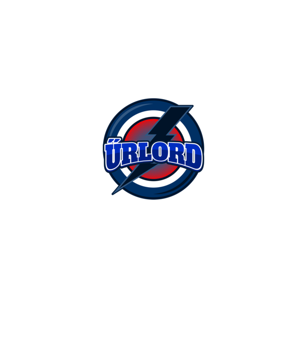 ŰRLORD minta fekete pólón