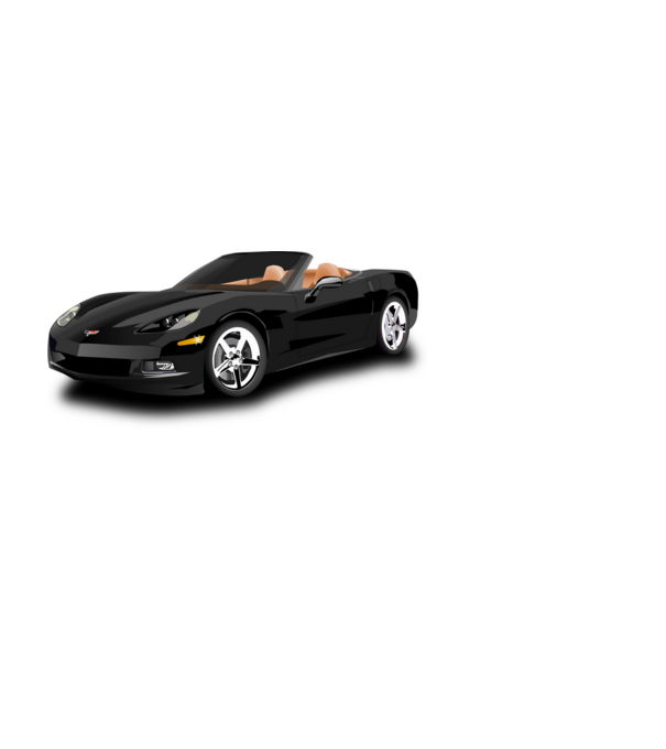 Chevrolet Corvette C8 minta fekete pólón