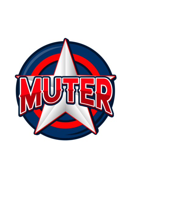 MUTER minta fehér pólón