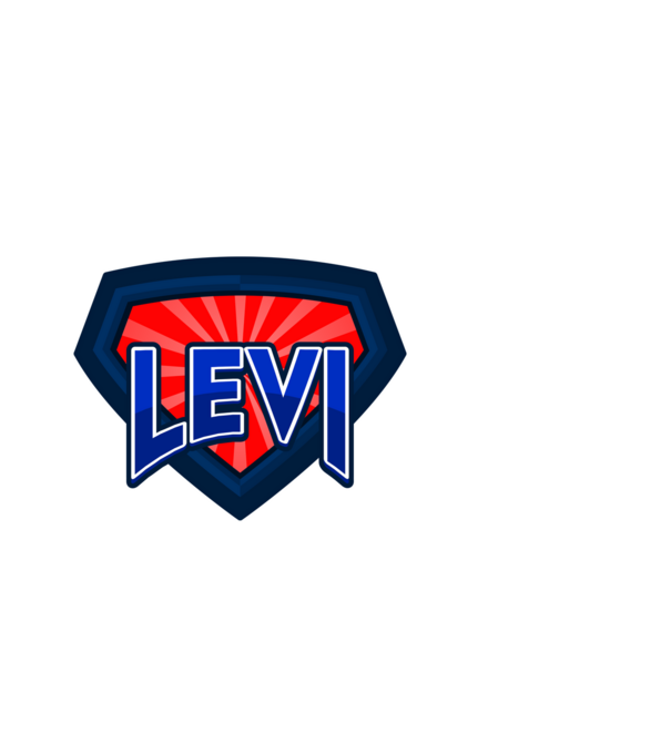 LEVI minta fekete pólón