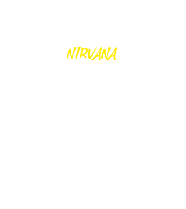 NIRVANA minta fekete pólón