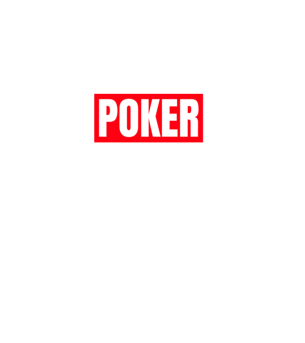 POKER HERO minta fekete pólón