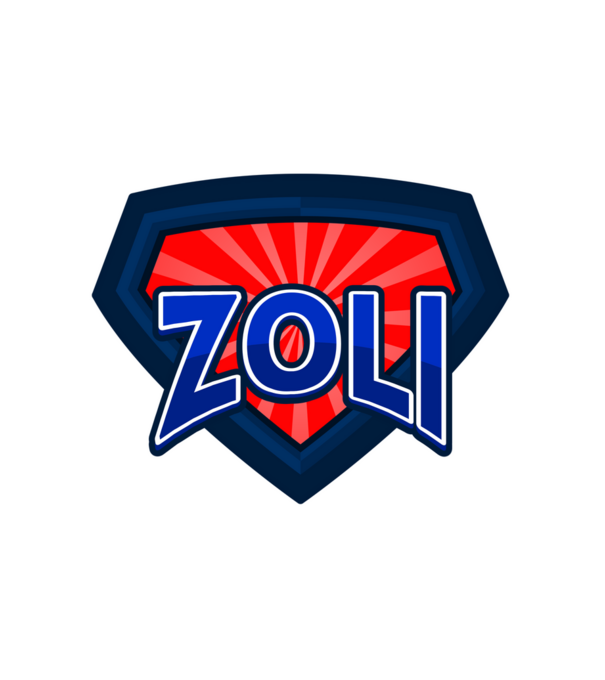 ZOLI minta fehér pólón