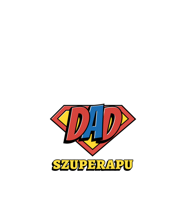 SZUPERAPU minta királykék pólón