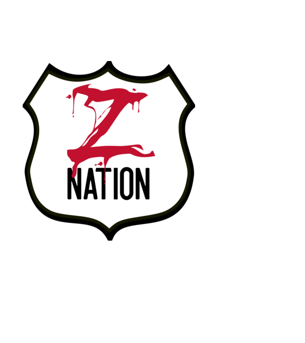 Z NATION minta fehér pólón
