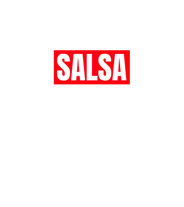 SALSA HERO minta fekete pólón