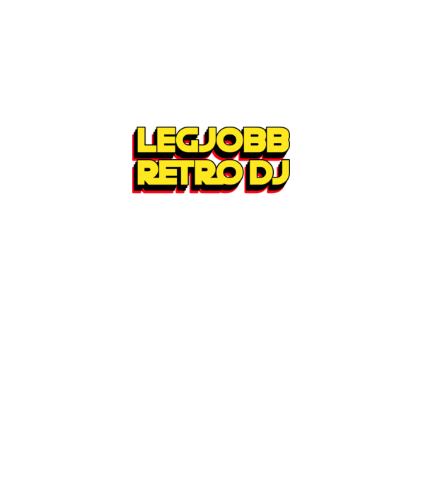 LEGJOBB RETRO DJ A GALAXISBAN minta fekete pólón