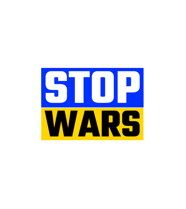 STOP WARS 2 minta fehér pólón