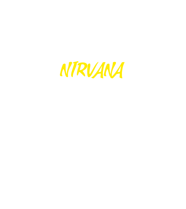 NIRVANA minta fekete pólón