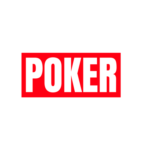 POKER HERO minta fehér pólón