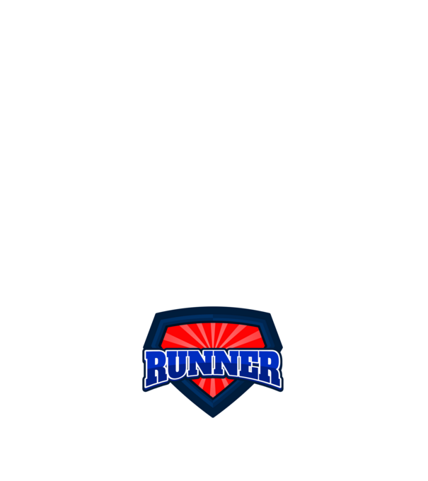 SUPER RUNNER minta fehér pólón