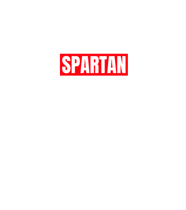 SPARTAN HERO minta sötétkék pólón