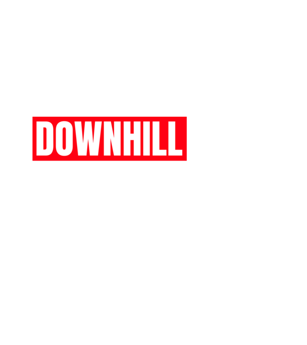 DOWNHILL HERO minta fehér pólón