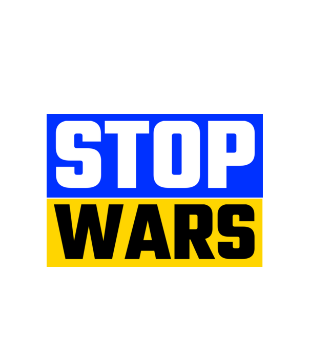 STOP WARS 2 minta fehér pólón