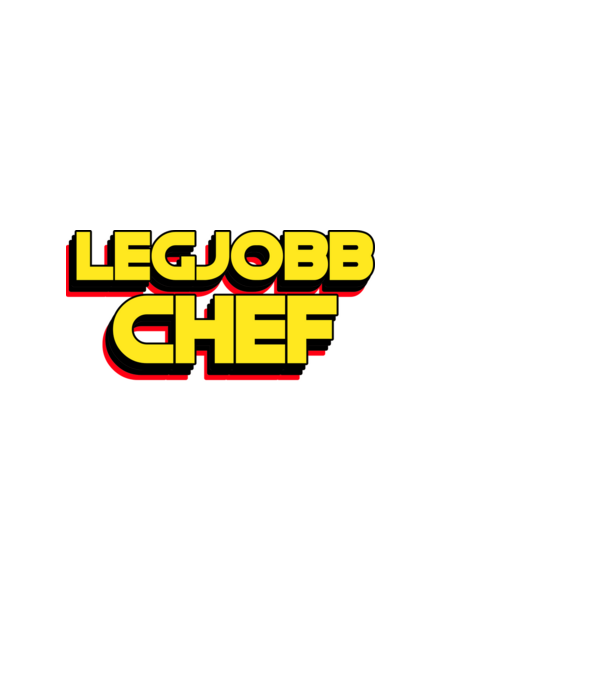 LEGJOBB SÉF A GALAXISBAN minta fekete pólón
