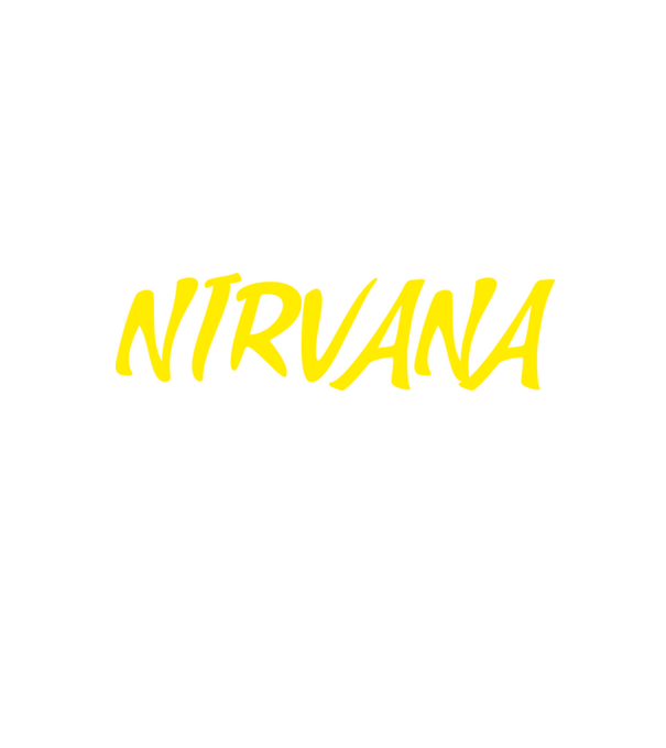 NIRVANA minta fekete pólón