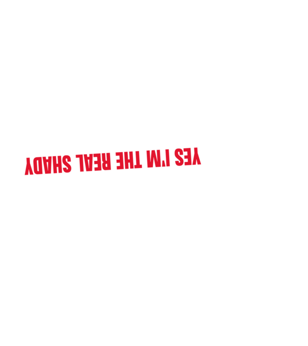 SLIM SHADY minta fekete pólón