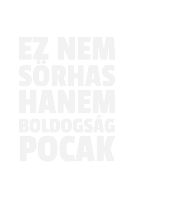Ez nem sörhas minta fekete pólón