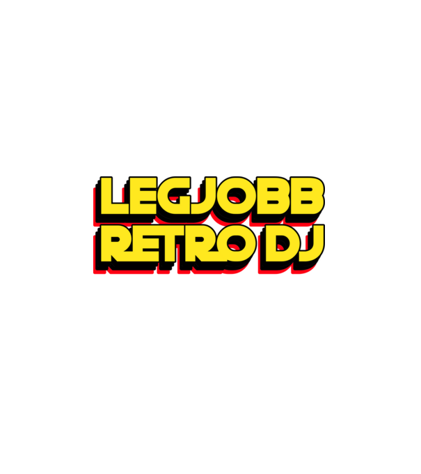 LEGJOBB RETRO DJ A GALAXISBAN minta fehér pólón