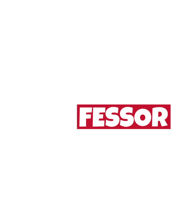 PROFESSOR minta fehér pólón