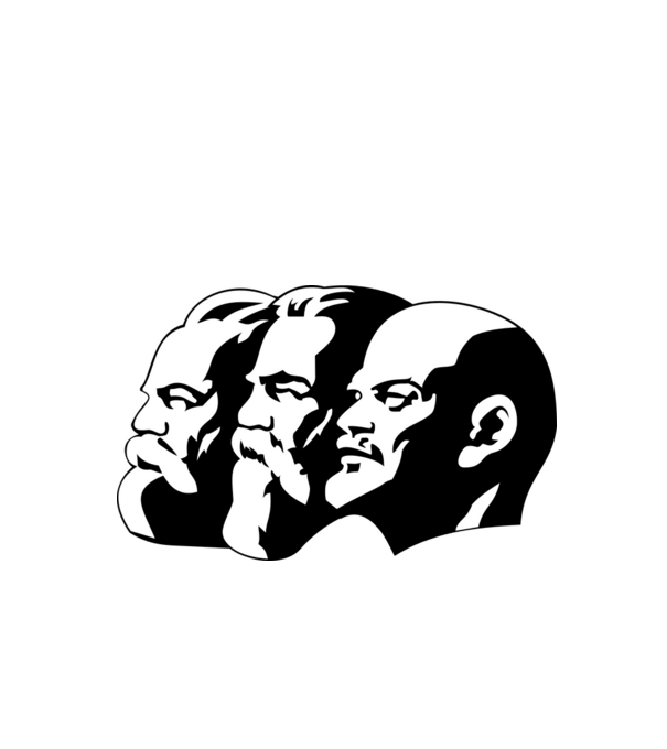 LENIN MARX ENGELS minta piros pólón