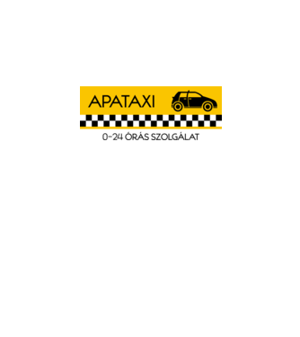 Apataxi - apa haza visz minta fehér pólón