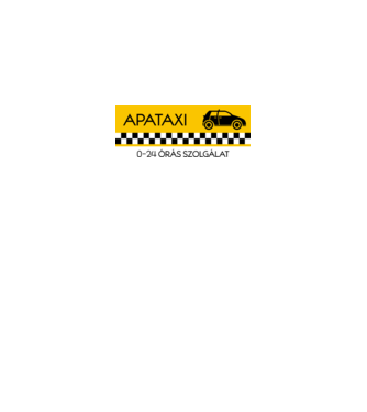 Apataxi - apa haza visz minta fehér pólón