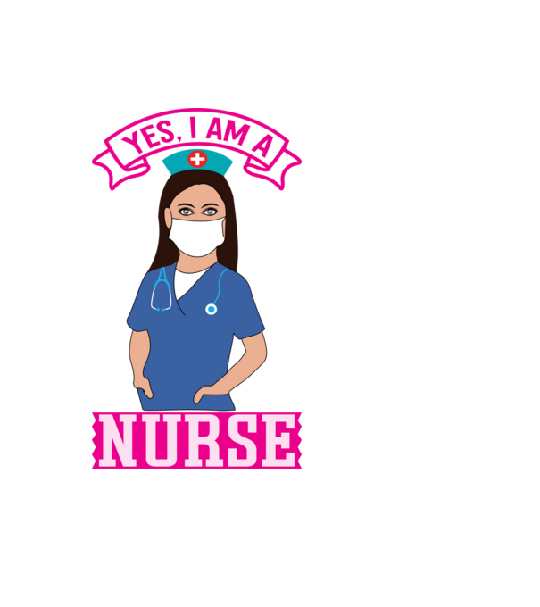 Yes Im a nurse minta fekete pólón