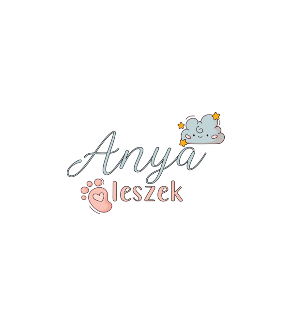 Anya leszek - fiús minta fehér pólón