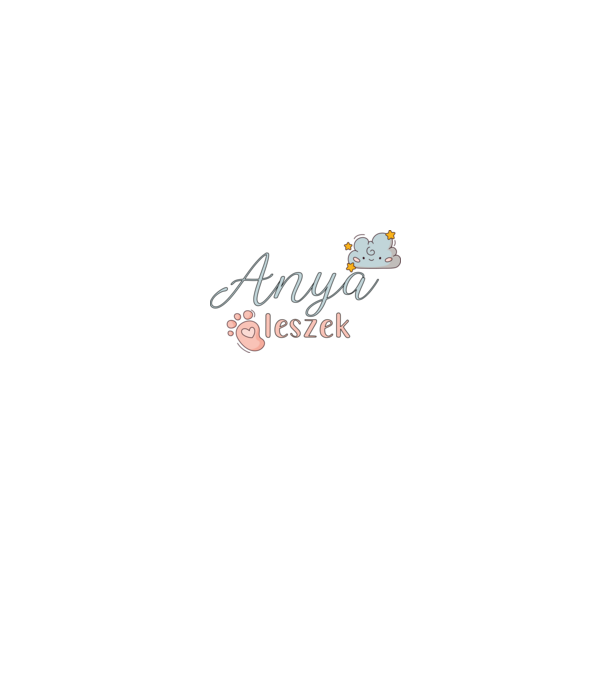 Anya leszek - fiús minta fehér pólón